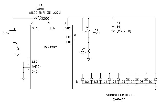 booster schematic diagram