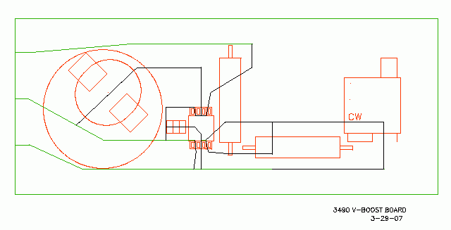Battery holder layout