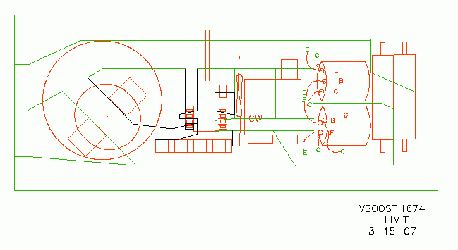 Battery holder layout
