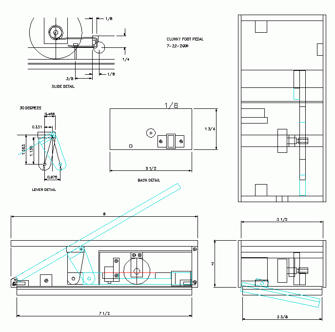 Dimensional diagram