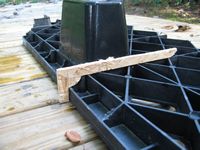 Gauge block in use photo