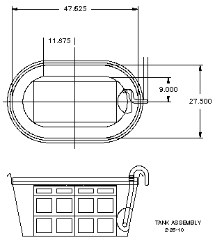 Exit pipe detail drawing