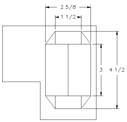 collector cutout dimensions