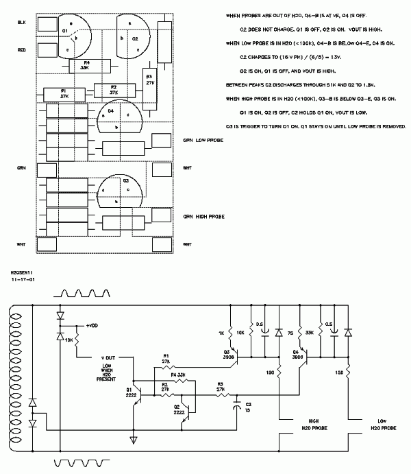 Jet Sensor Schematic Diagram