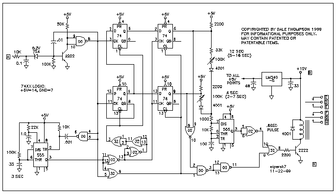Logic module schematic diagram